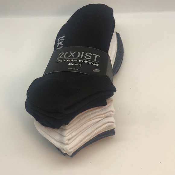 2(X) IST MENŚ 10 PAIR NO SHOW SOCKS SIZE 10-13 - Picture 13 of 16